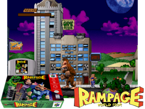 Rampage - World Tour (USA) Cover